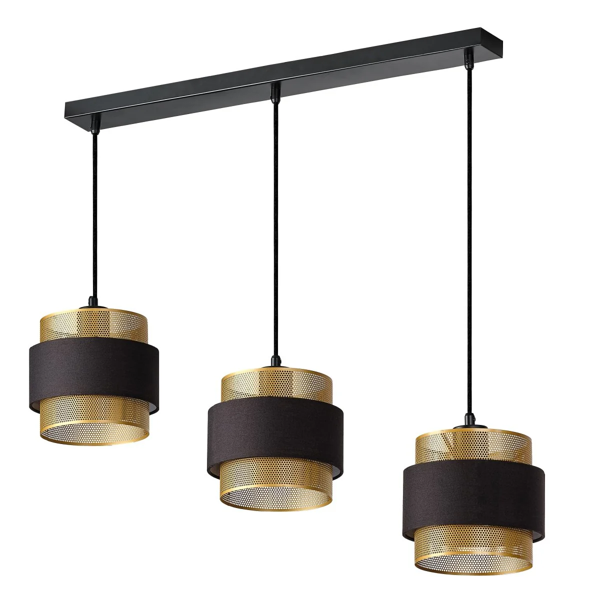 OSRAM Decor Hornet Wisząca liniowy 3xE27 czarny - Image 3
