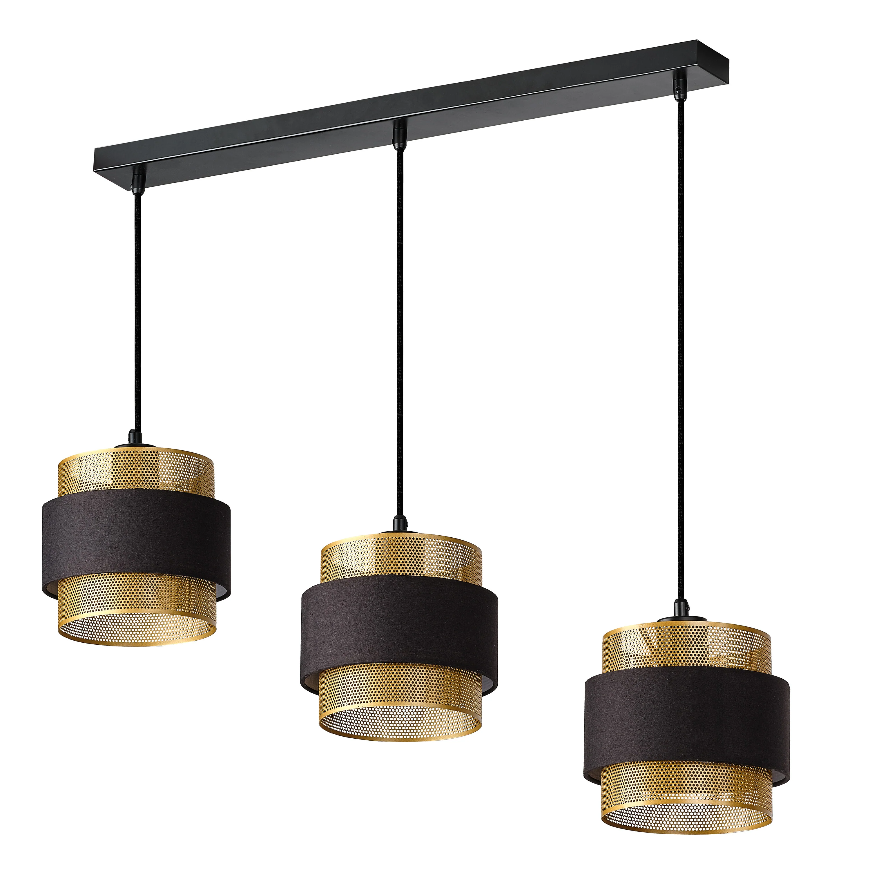 OSRAM Decor Hornet Wisząca liniowy 3xE27 czarny - Image 7