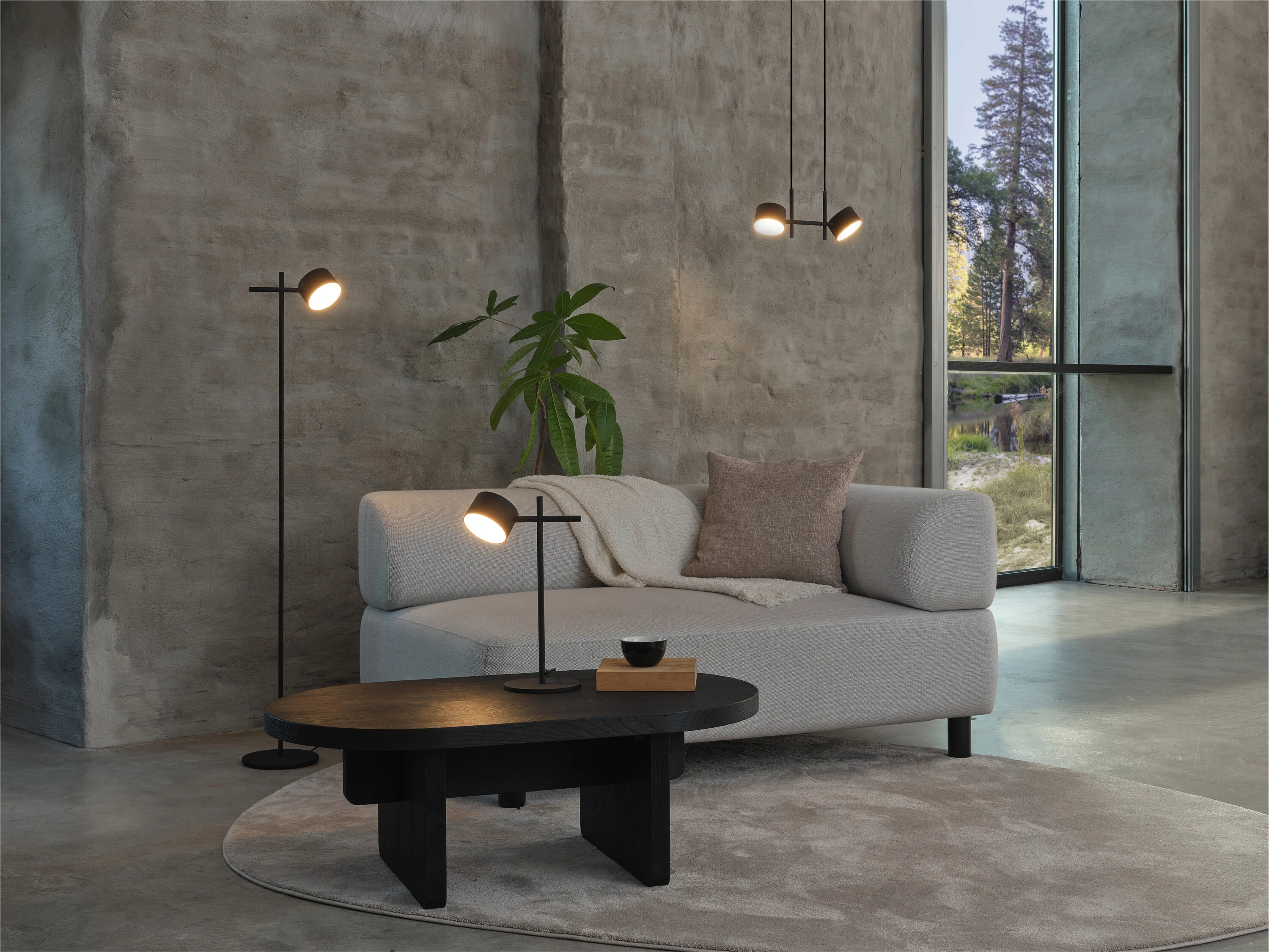 OSRAM Decor Kyoto Lampa stojąca 12W 930 Touch DIM czarna - Image 8