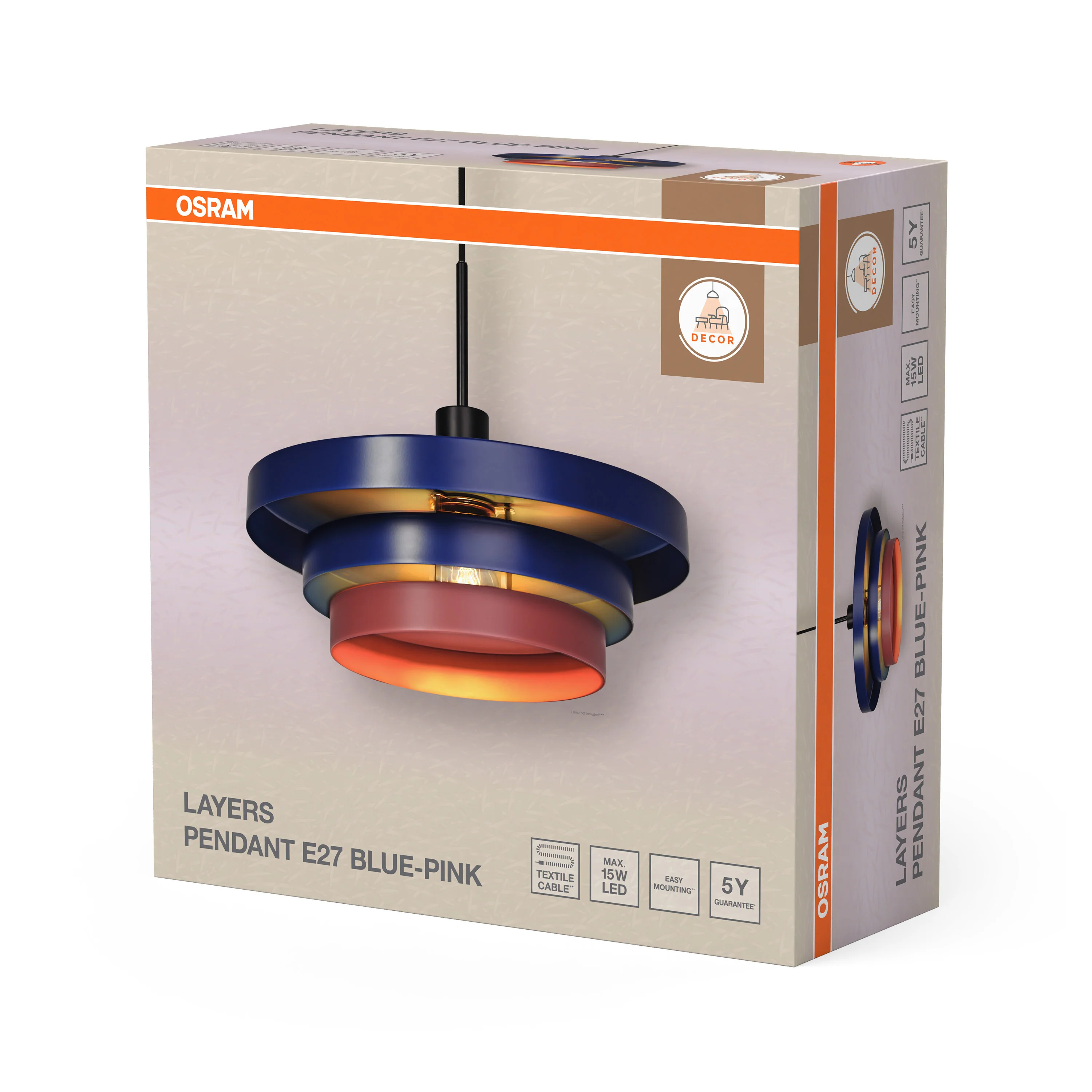 OSRAM Decor Layers Wisząca E27 Blue Edition - Image 6