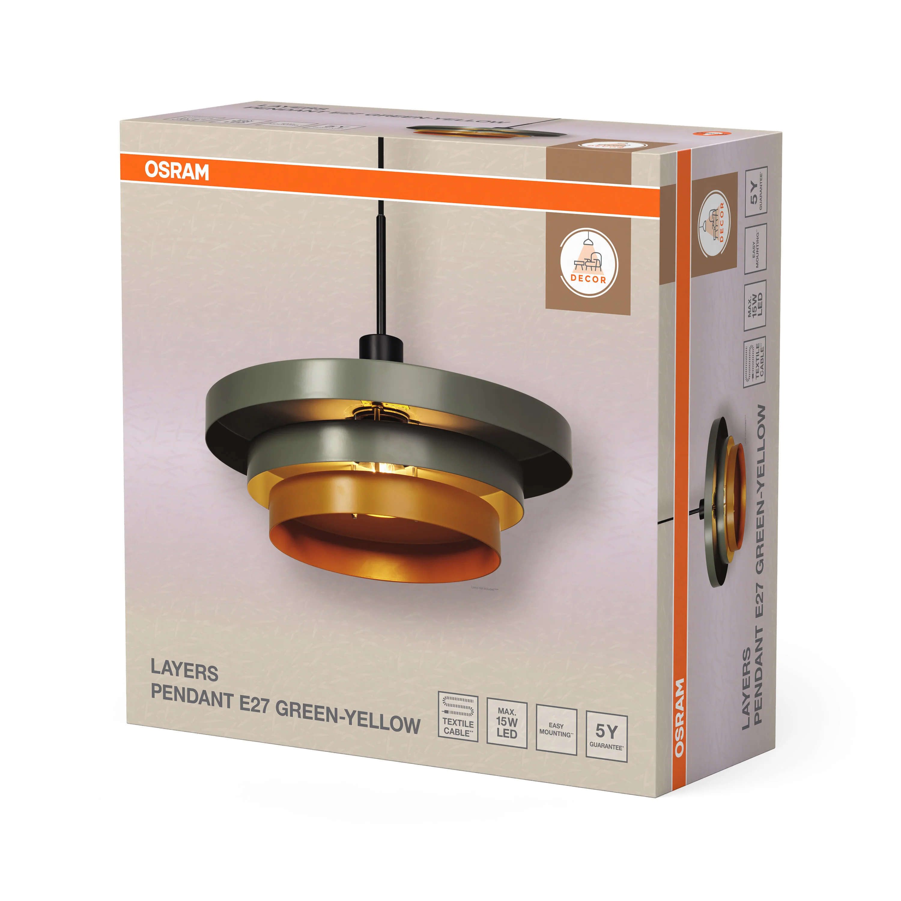 OSRAM Decor Layers Wisząca E27 Green Edition - Image 6