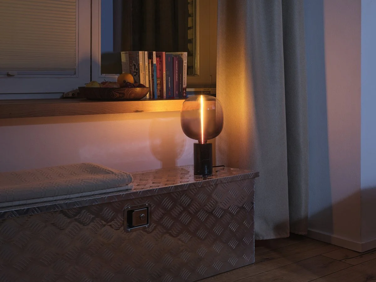 OSRAM Decor Marble Base Lampa stołowa DIM E27 czarna - Image 4