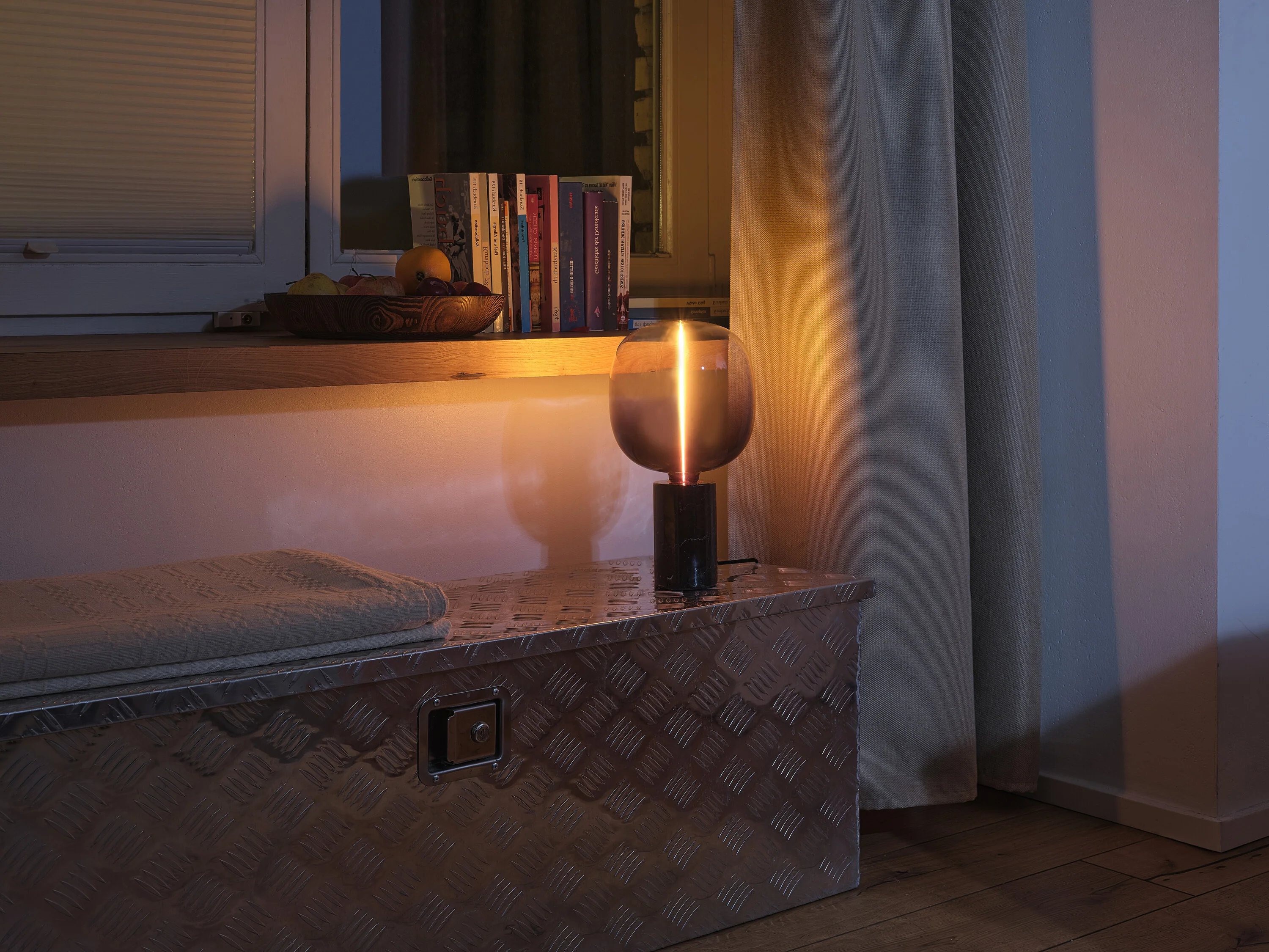 OSRAM Decor Marble Base Lampa stołowa DIM E27 czarna - Image 8