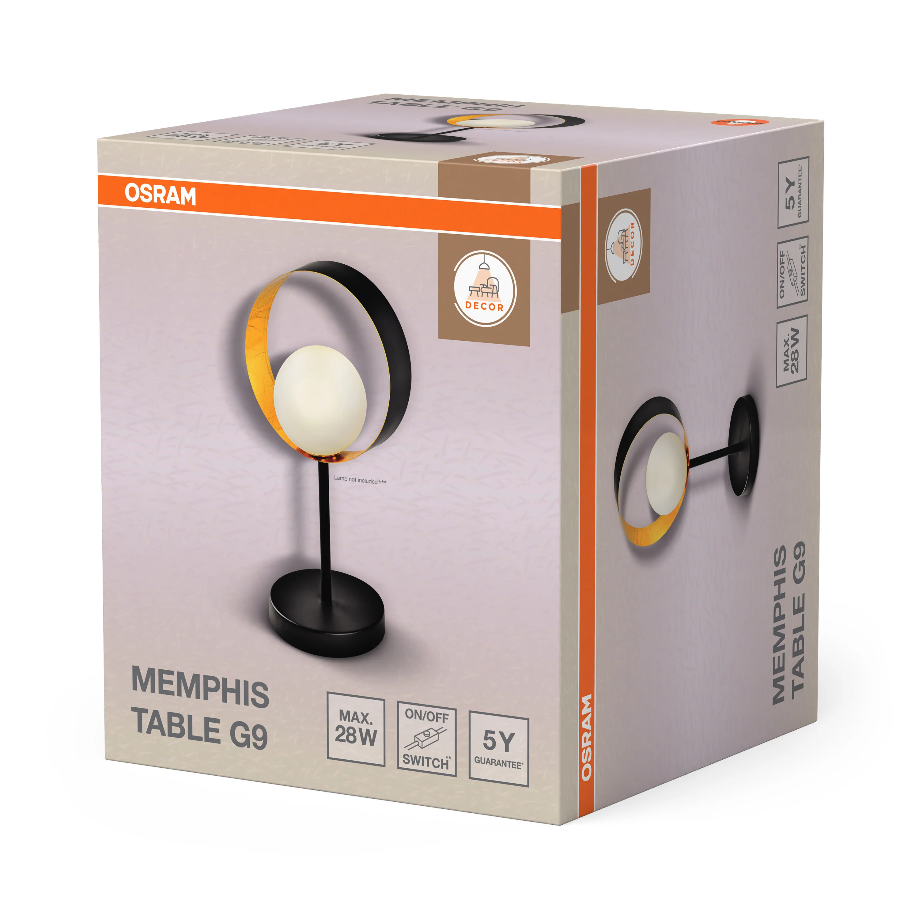 OSRAM Decor Memphis  Lampa stołowa G9 - Image 7