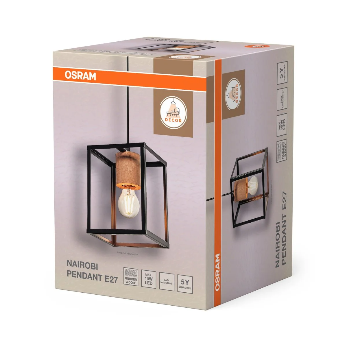 OSRAM Decor Nairobi Wisząca sufitowy E27 - Image 2