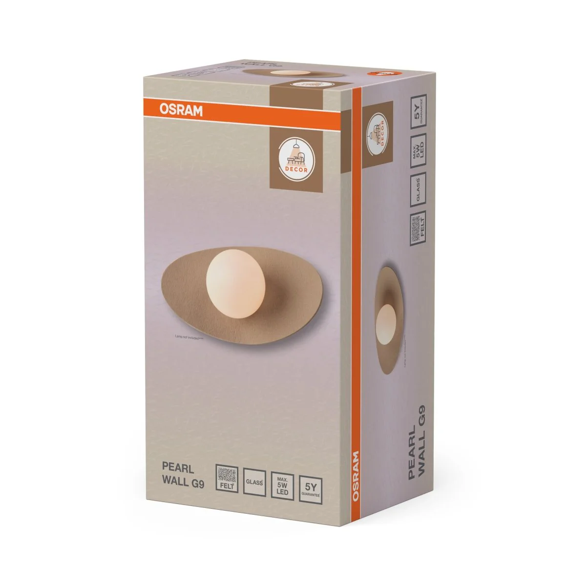 OSRAM Decor Pearl Kinkiet 1xG9 beżowy - Image 2