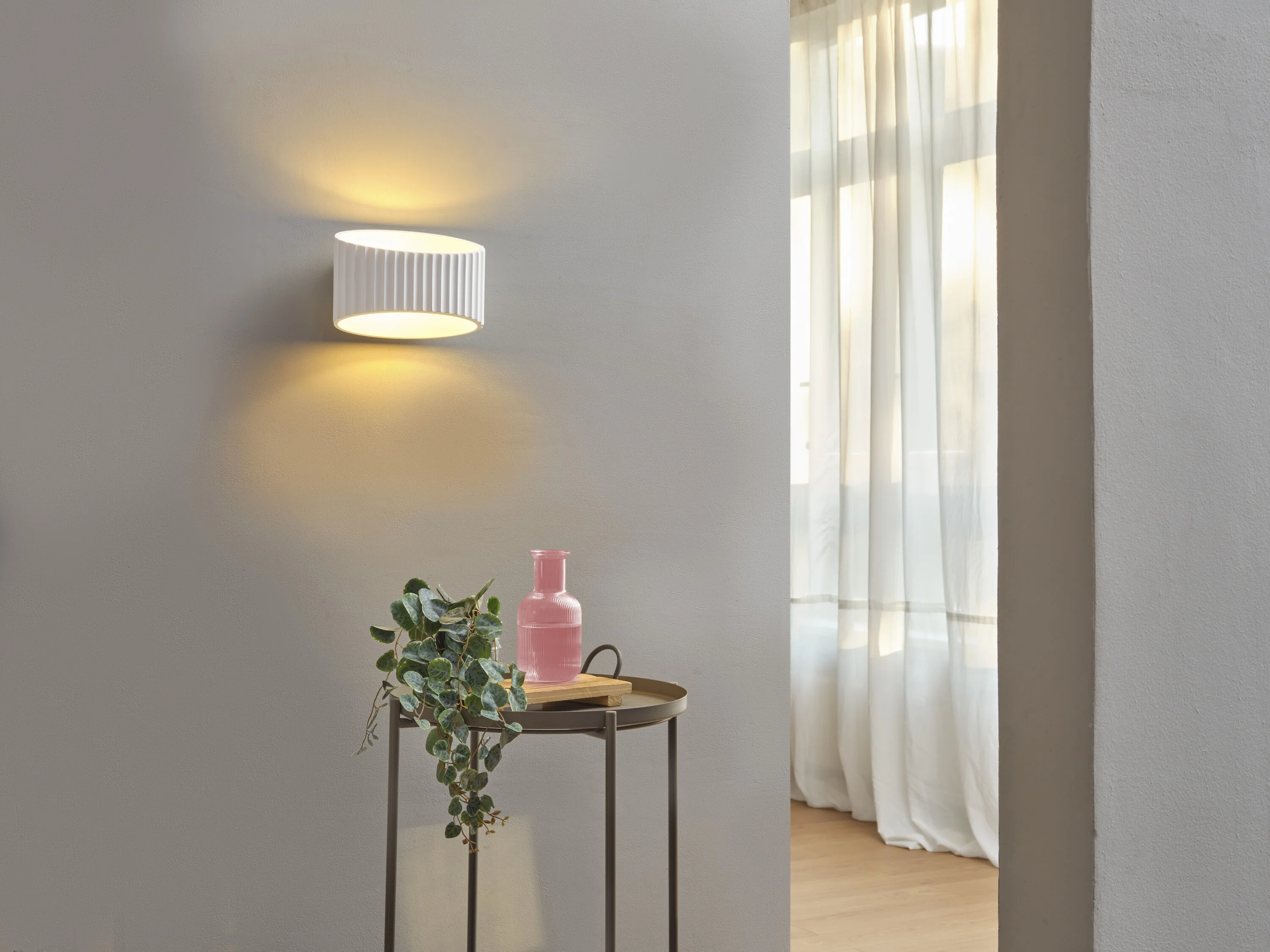 OSRAM Decor Plaster Band Kinkiet 345 1x E27 biały - Image 8