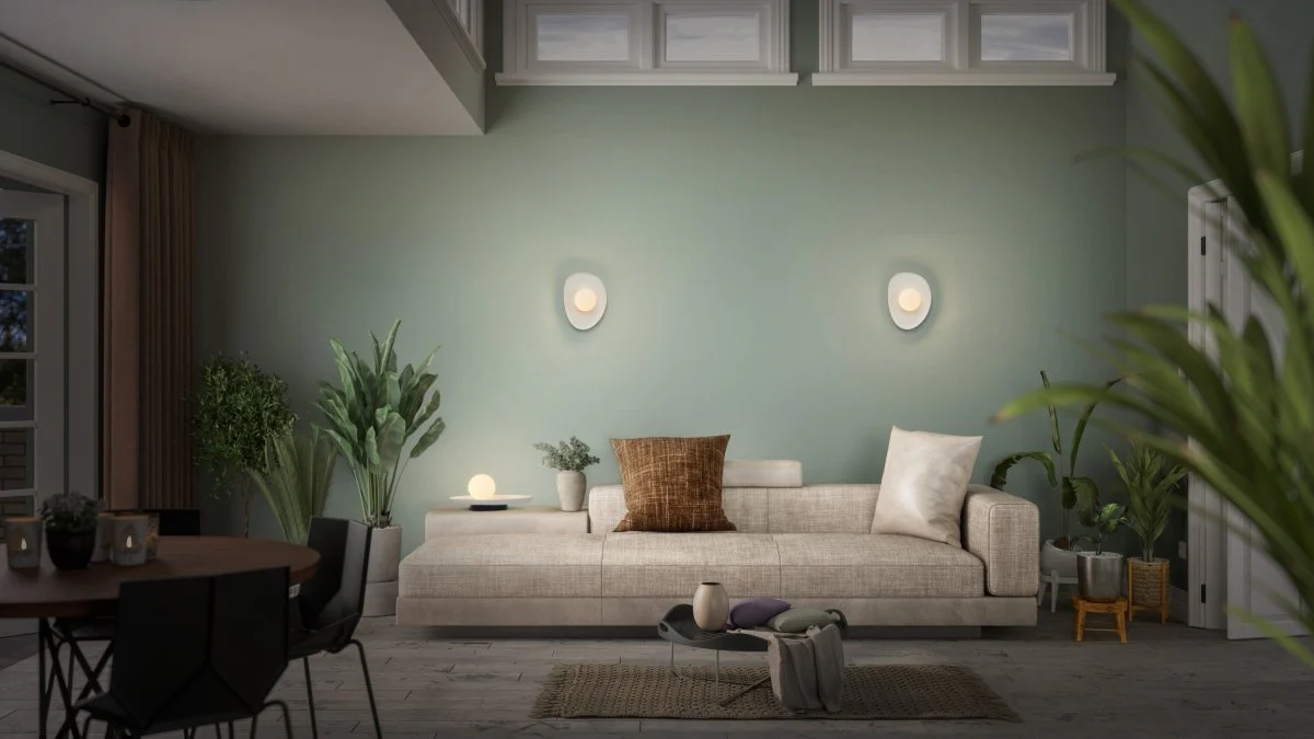 OSRAM Decor Plaster Nest Lampa stołowa 1xG9 biała - Image 5
