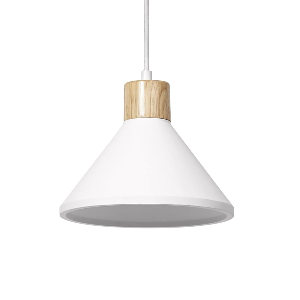 OSRAM Decor Plaster Wood Wisząca 320mm E27 biały - Image 3