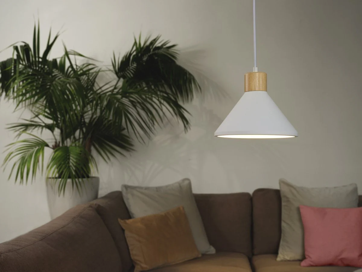 OSRAM Decor Plaster Wood Wisząca 320mm E27 biały - Image 4