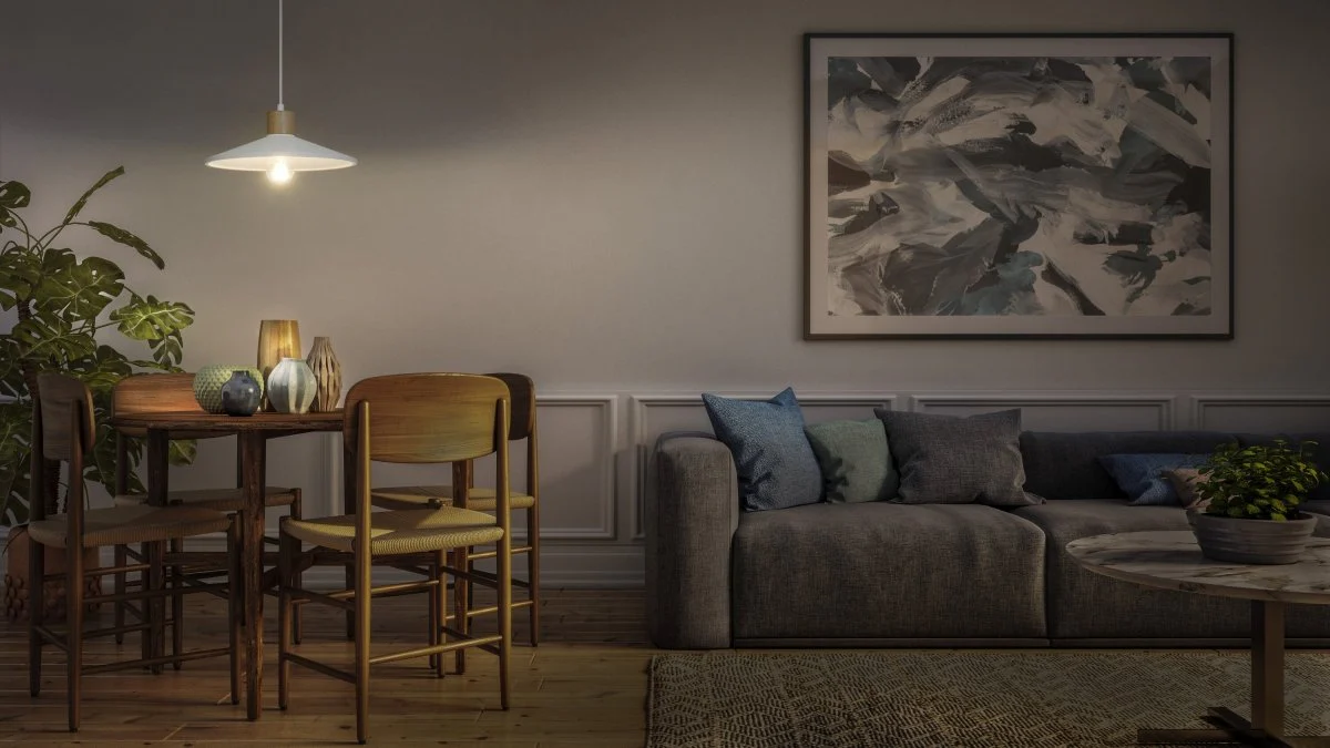 OSRAM Decor Plisse Plafon E27 antracyt - Image 5