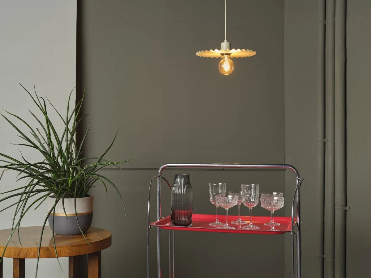 OSRAM Decor Plisse Wisząca E27 jasnobeżowy - Image 4