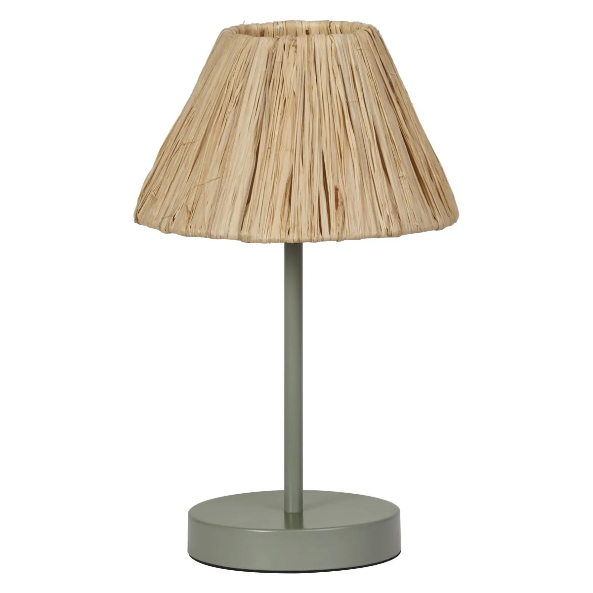 OSRAM Decor Raffia Lampa stołowa E27  zielona - Image 3