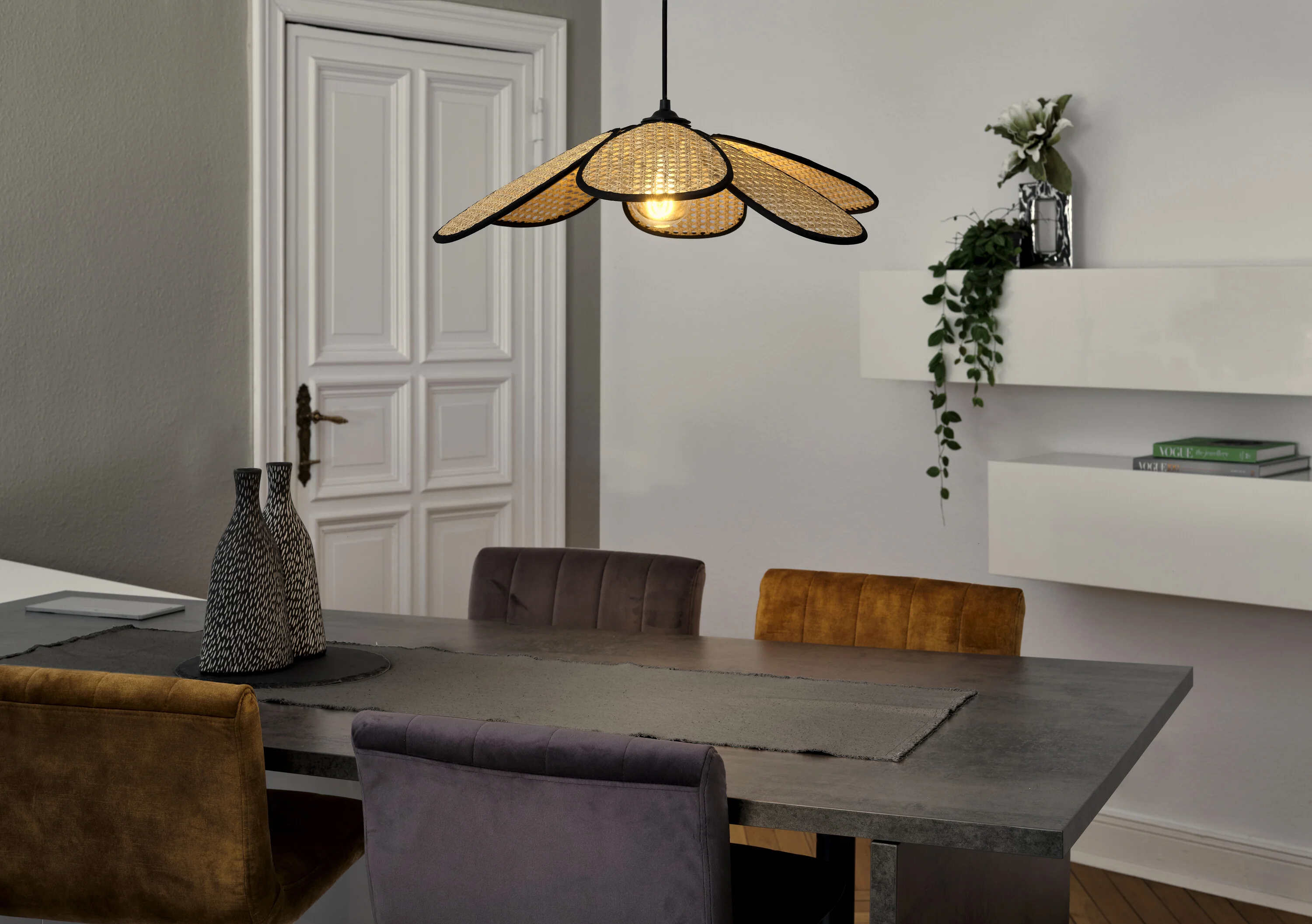 OSRAM Decor Rattan Daisy Wisząca 580 E27 brązowy - Image 8