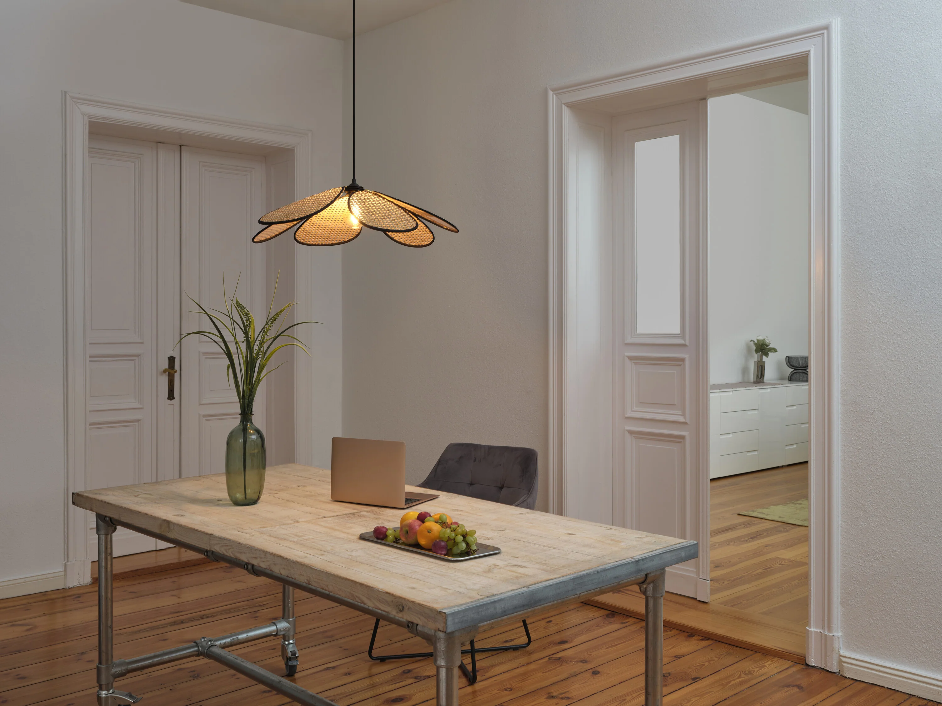 OSRAM Decor Rattan Daisy Wisząca 690 E27 brązowy - Image 8