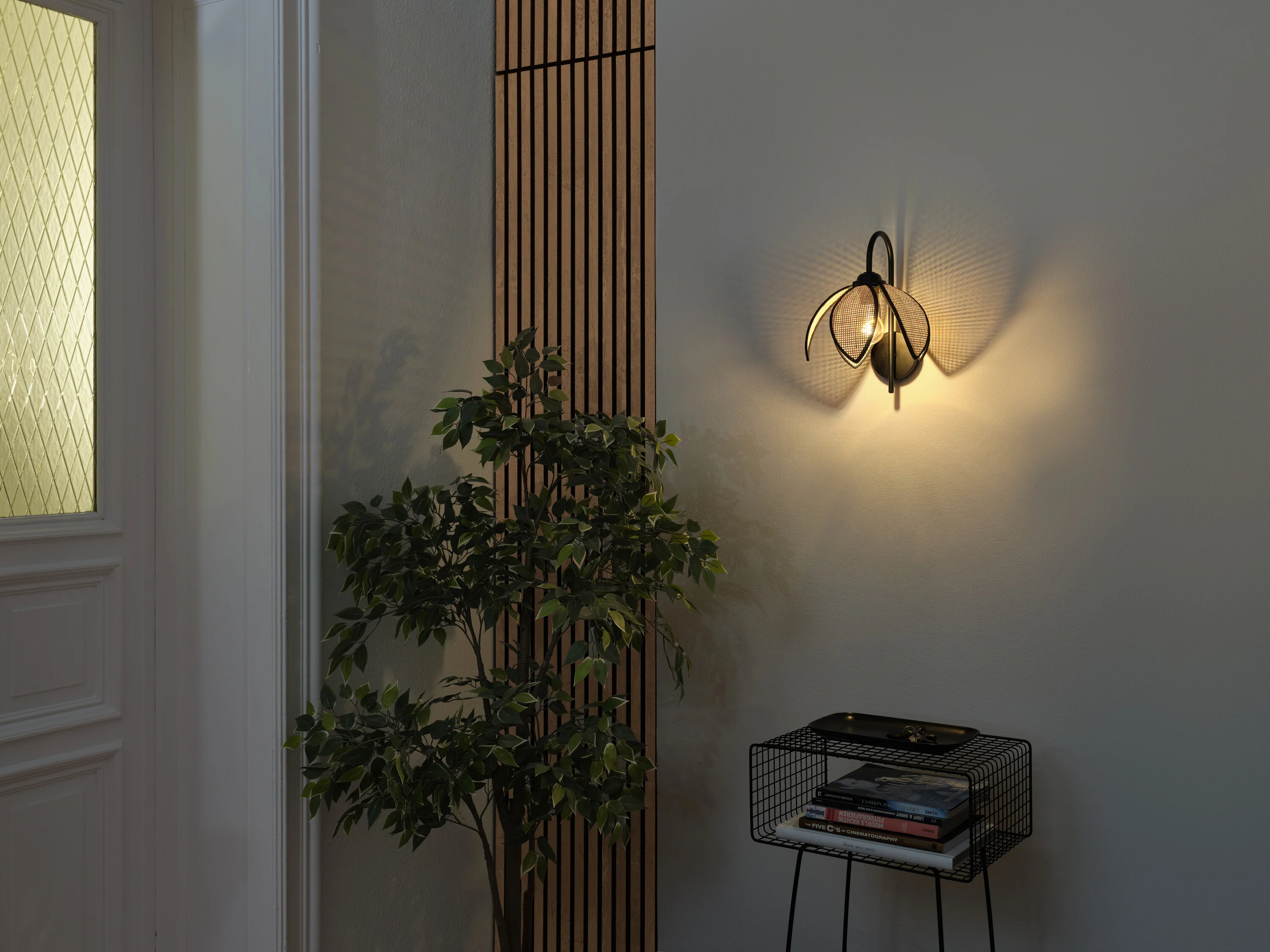 OSRAM Decor Rattan Lotus Kinkiet E27 brązowy - Image 8