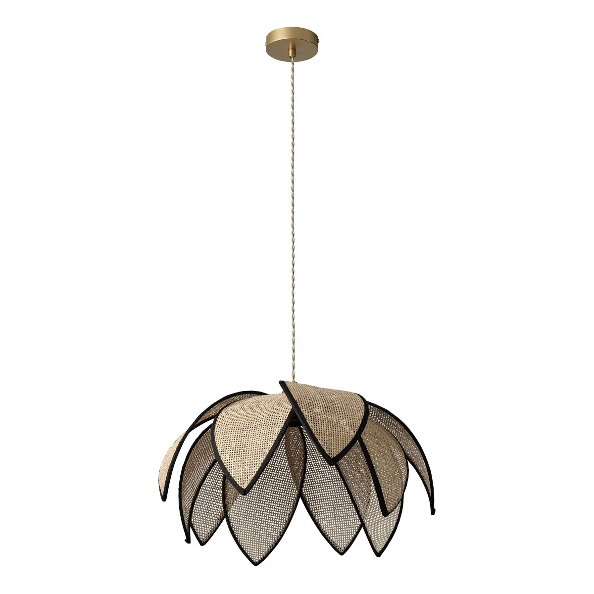 OSRAM Decor Rattan Lotus Wisząca 480 E27 brązowy - Image 3