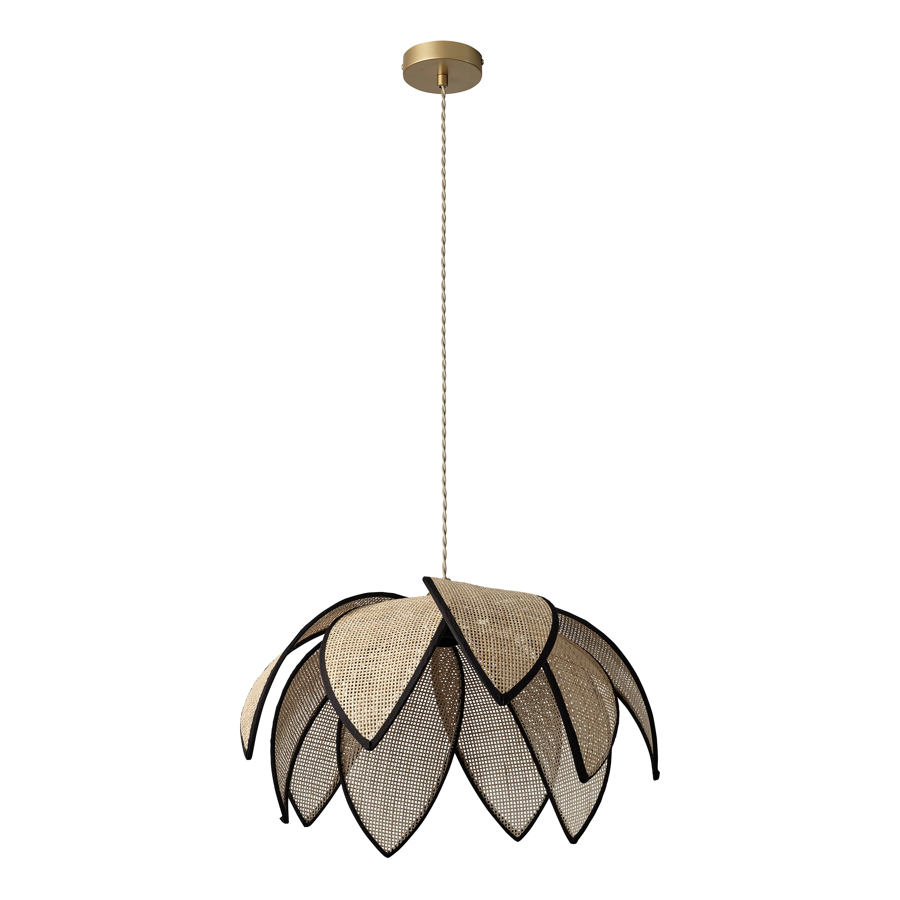 OSRAM Decor Rattan Lotus Wisząca 480 E27 brązowy - Image 7