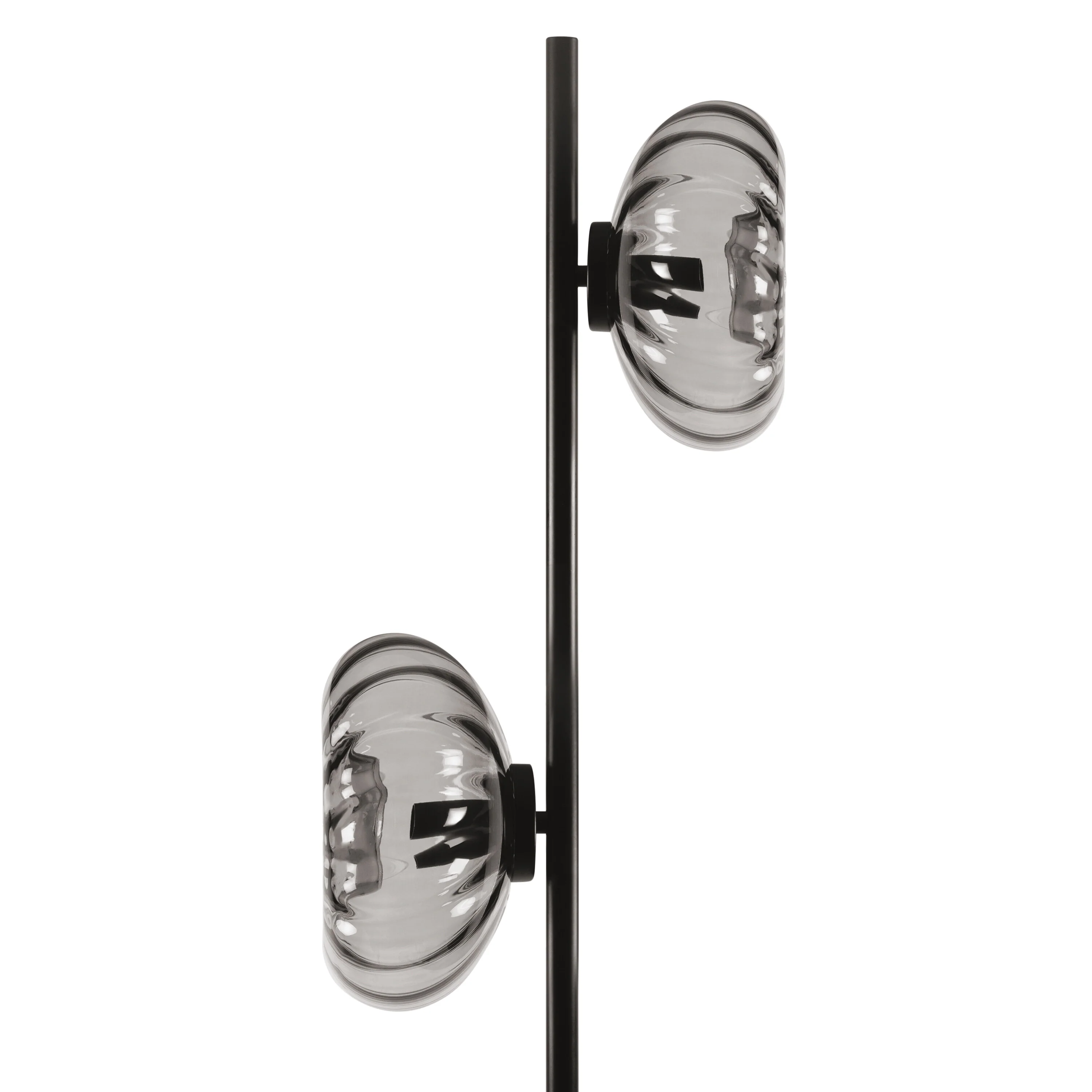 OSRAM Decor Smoke Glass Lampa stojąca 2xE14 czarna - Image 7