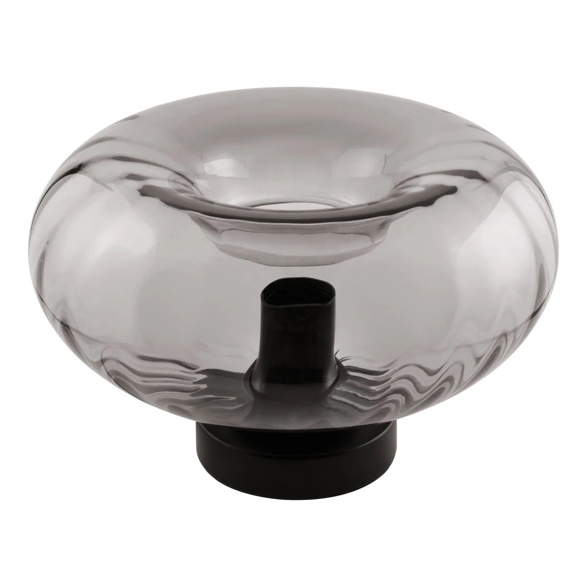 OSRAM Decor Smoke Glass Lampa stołowa E27 czarna - Image 3