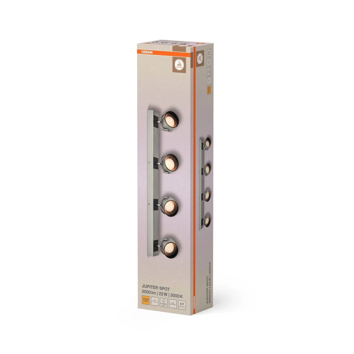 OSRAM DECOR SPOT JUPITER WHITE 2-Spot - Image 2