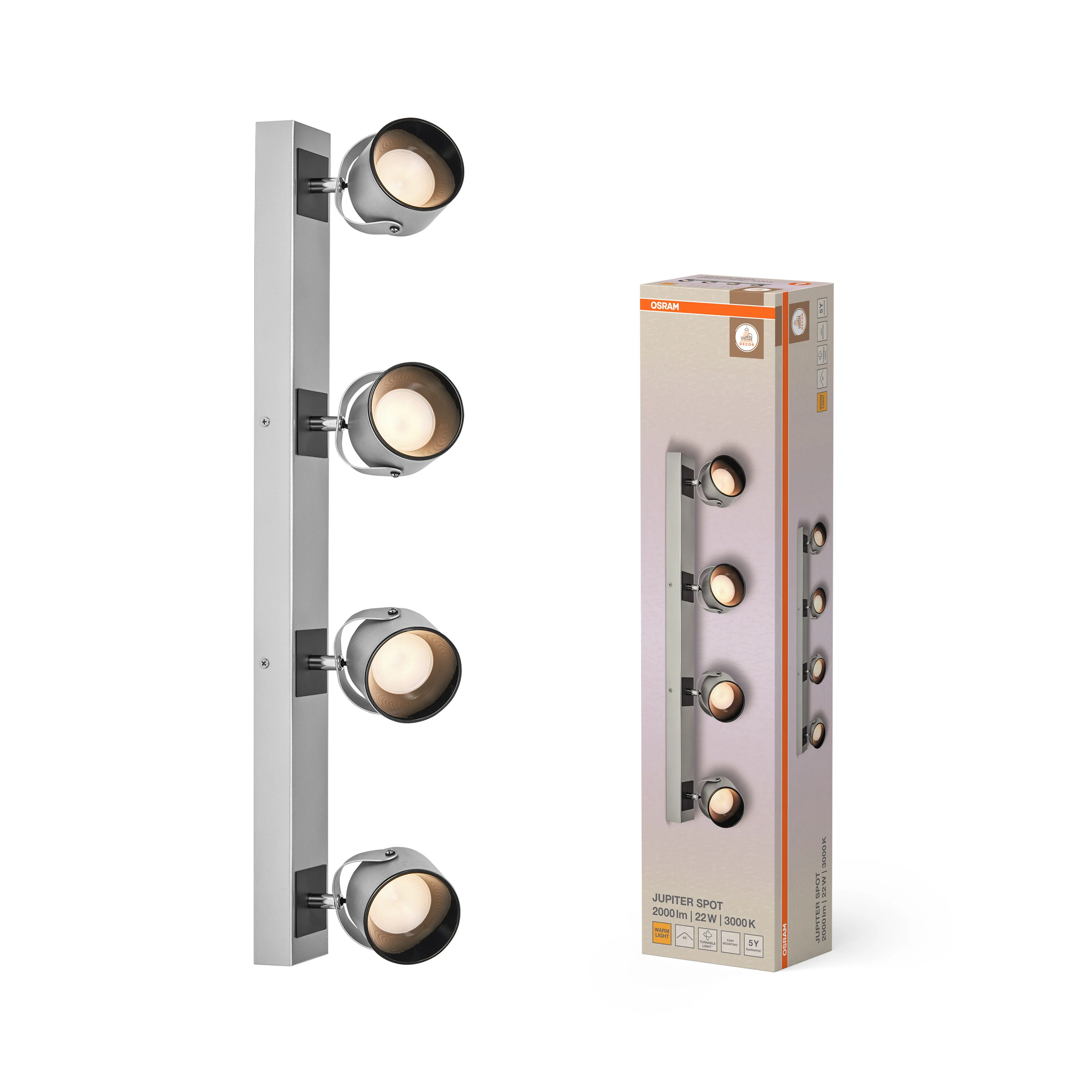 OSRAM DECOR SPOT JUPITER WHITE 2-Spot - Image 5