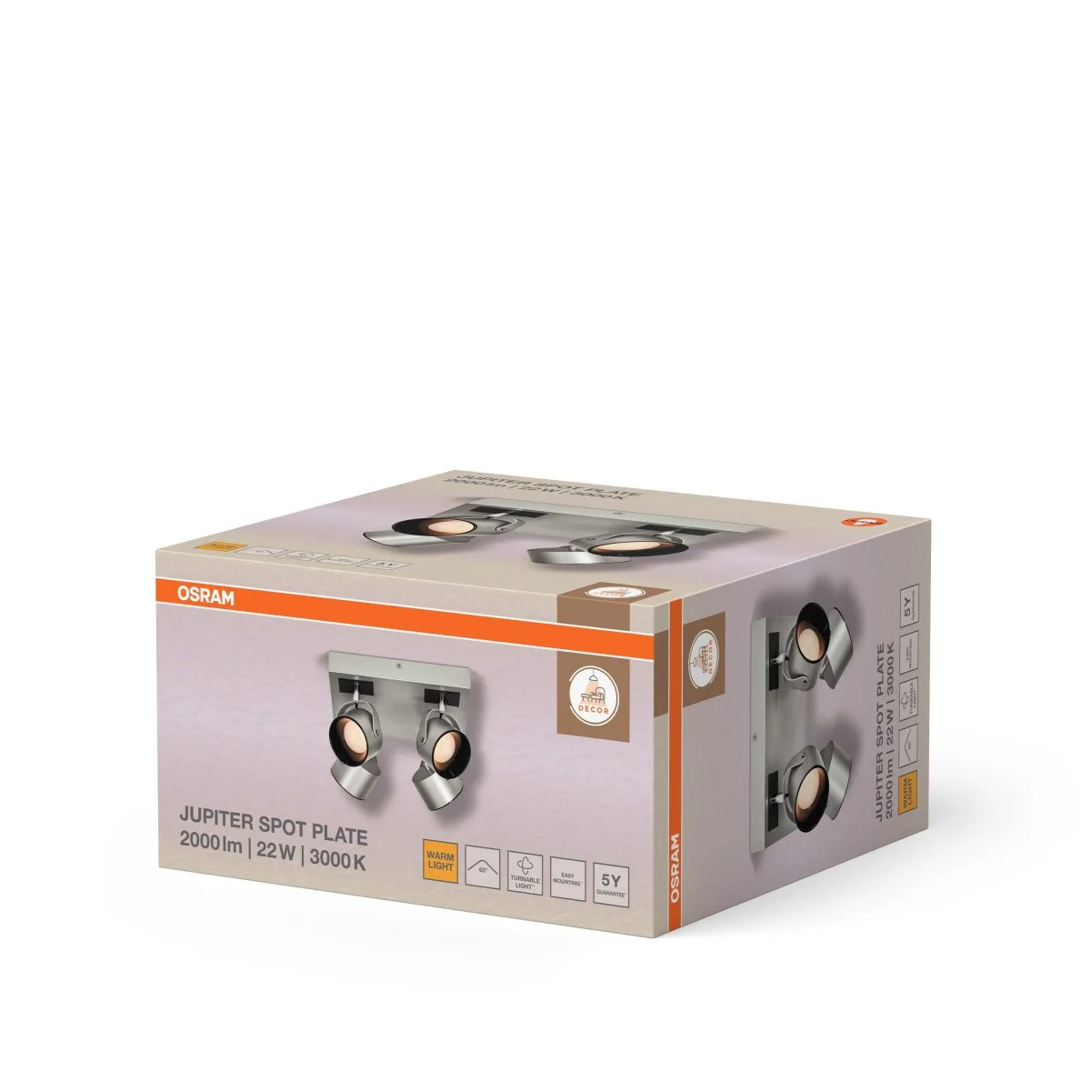OSRAM DECOR SPOT JUPITER WHITE 3-Spot - Image 2