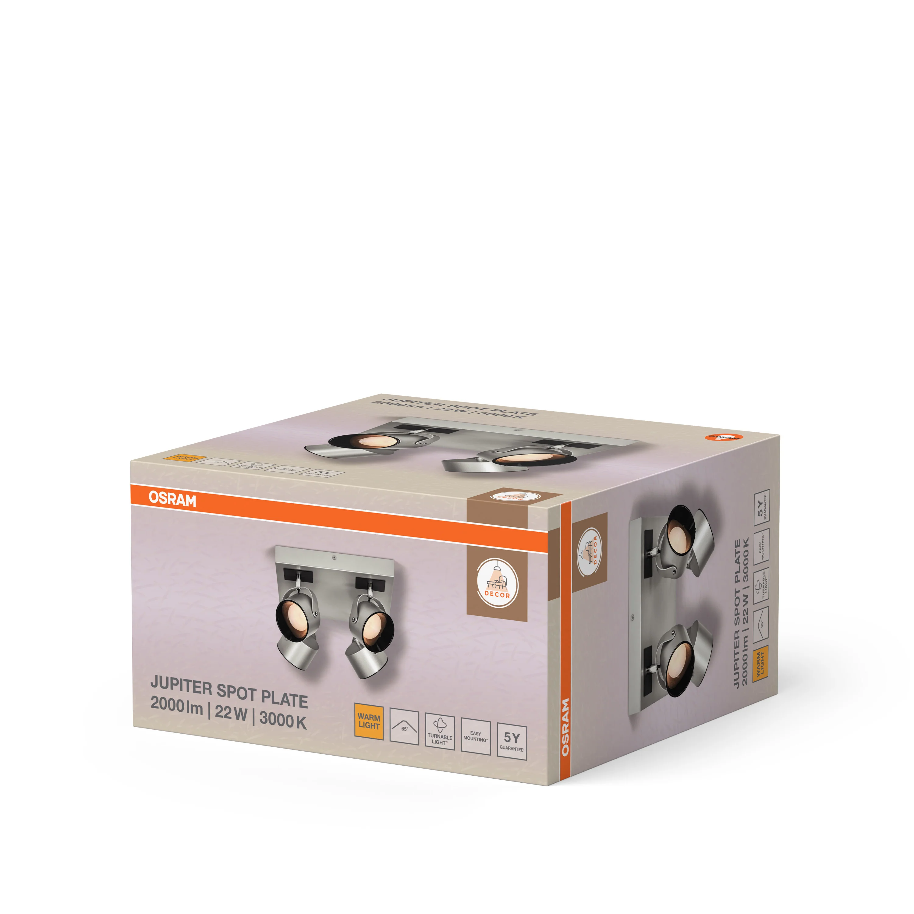 OSRAM DECOR SPOT JUPITER WHITE 3-Spot - Image 6