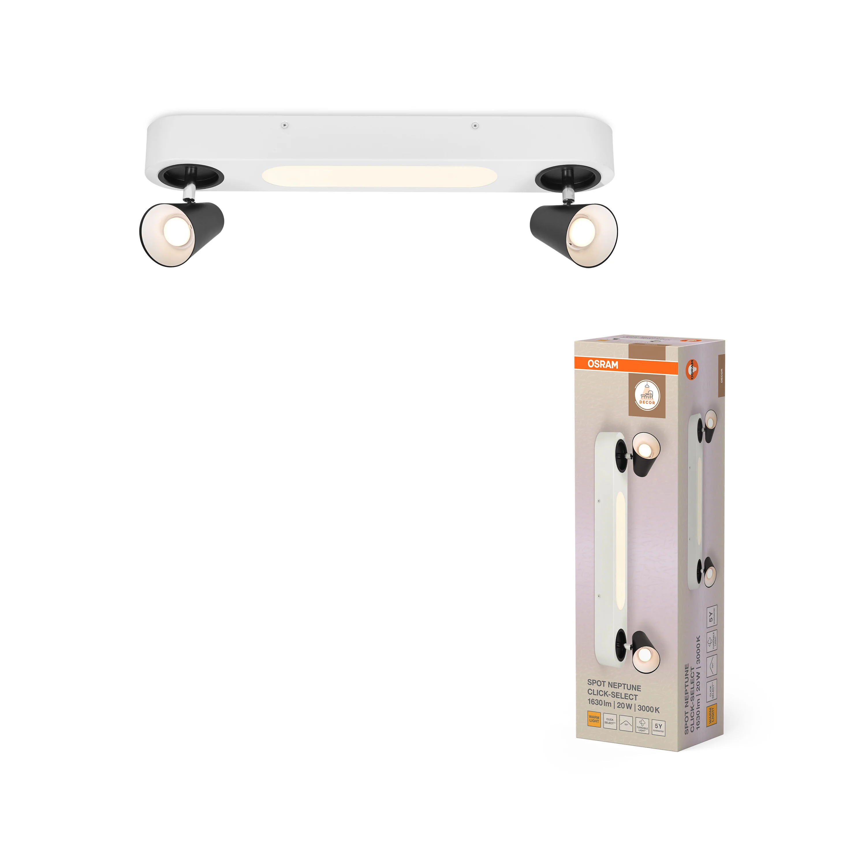 OSRAM DECOR SPOT JUPITER WHITE 4-Spot - Image 5