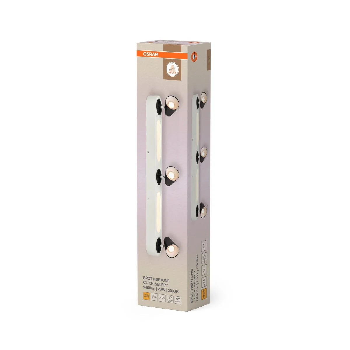 OSRAM DECOR SPOT JUPITER WHITE płyta - Image 2