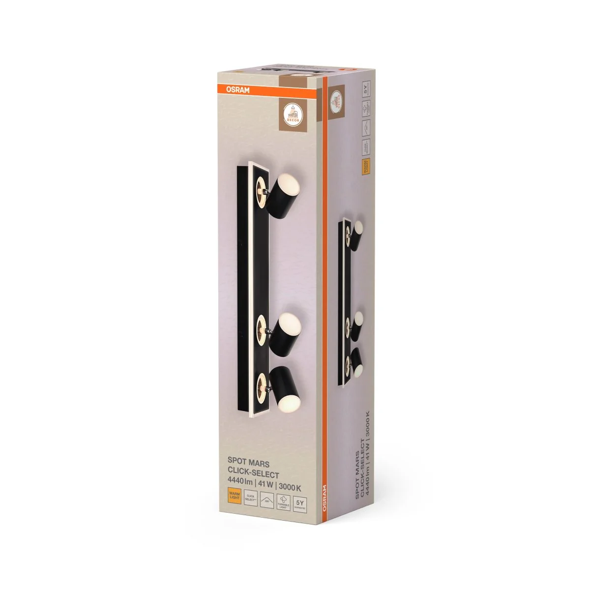 OSRAM Decor Spot Mars Black 1-Spot - Image 2