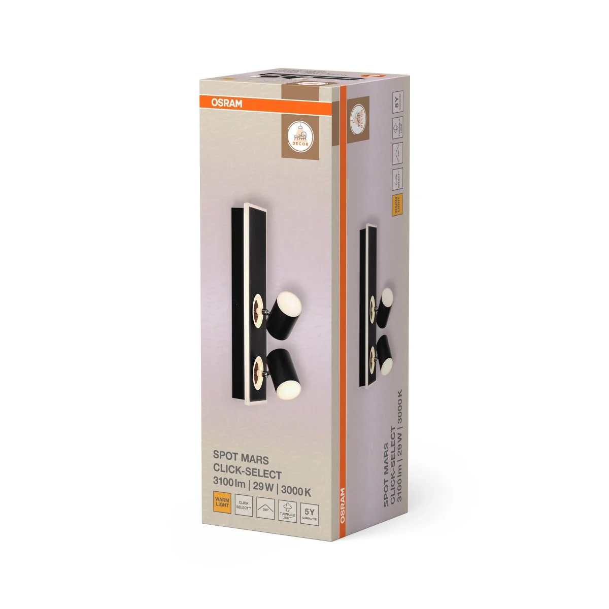 OSRAM Decor Spot Neptune White 4-Spot - Image 2