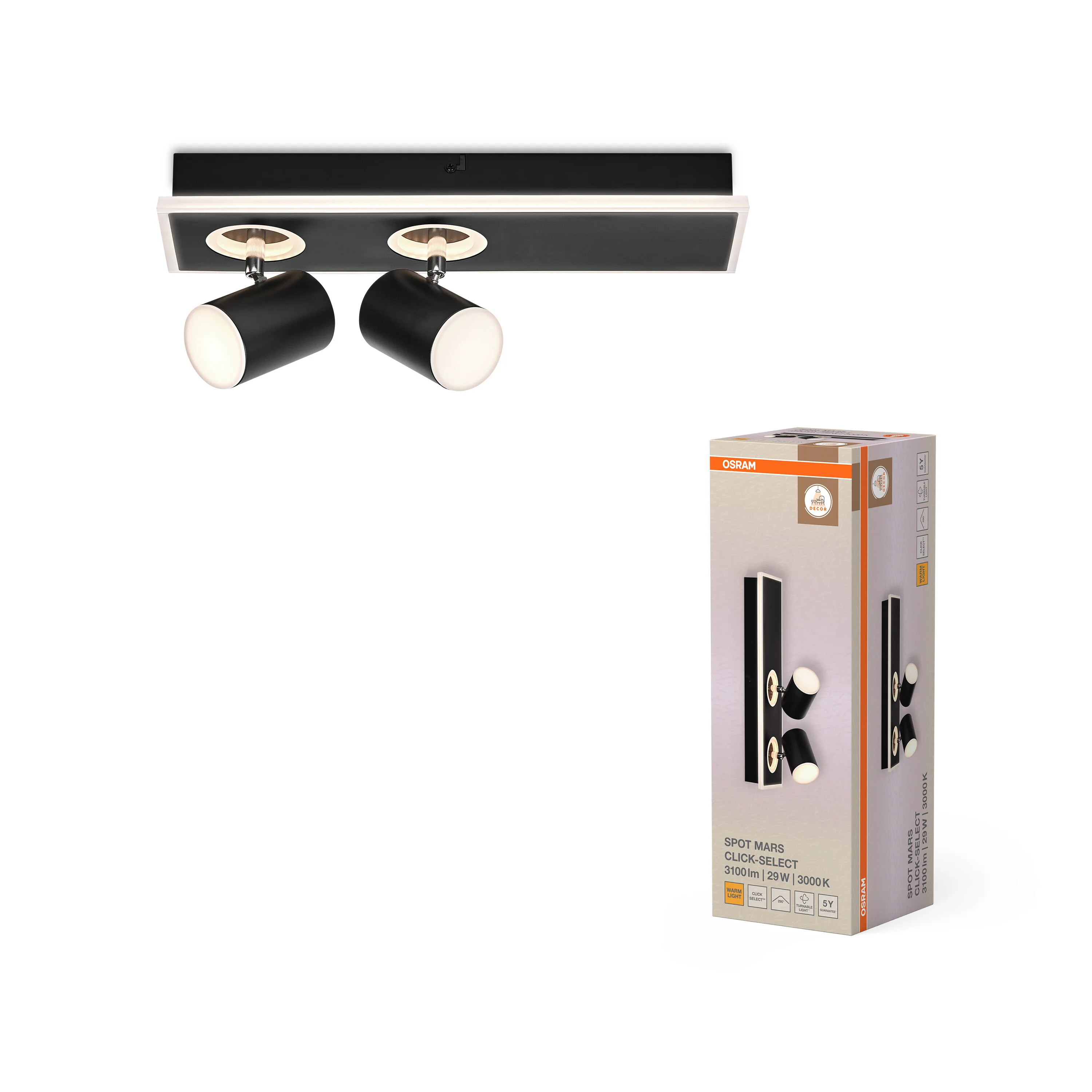 OSRAM Decor Spot Neptune White 4-Spot - Image 5