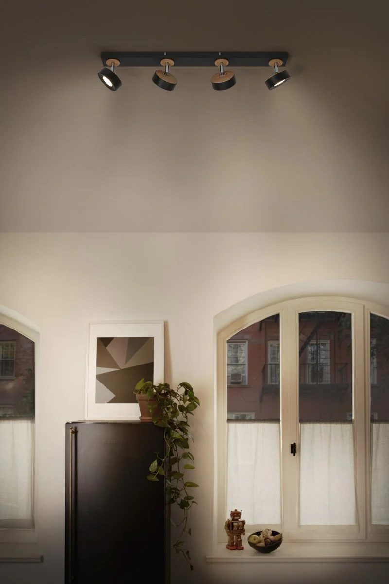 OSRAM Decor Spot Pluto Black 4-Spot - Image 4