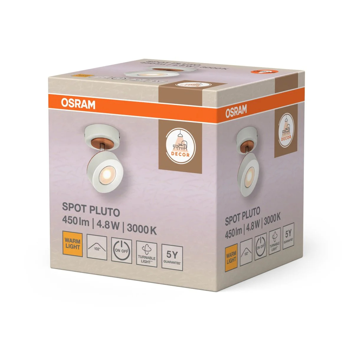 OSRAM Decor Spot Pluto White 1-Spot - Image 2