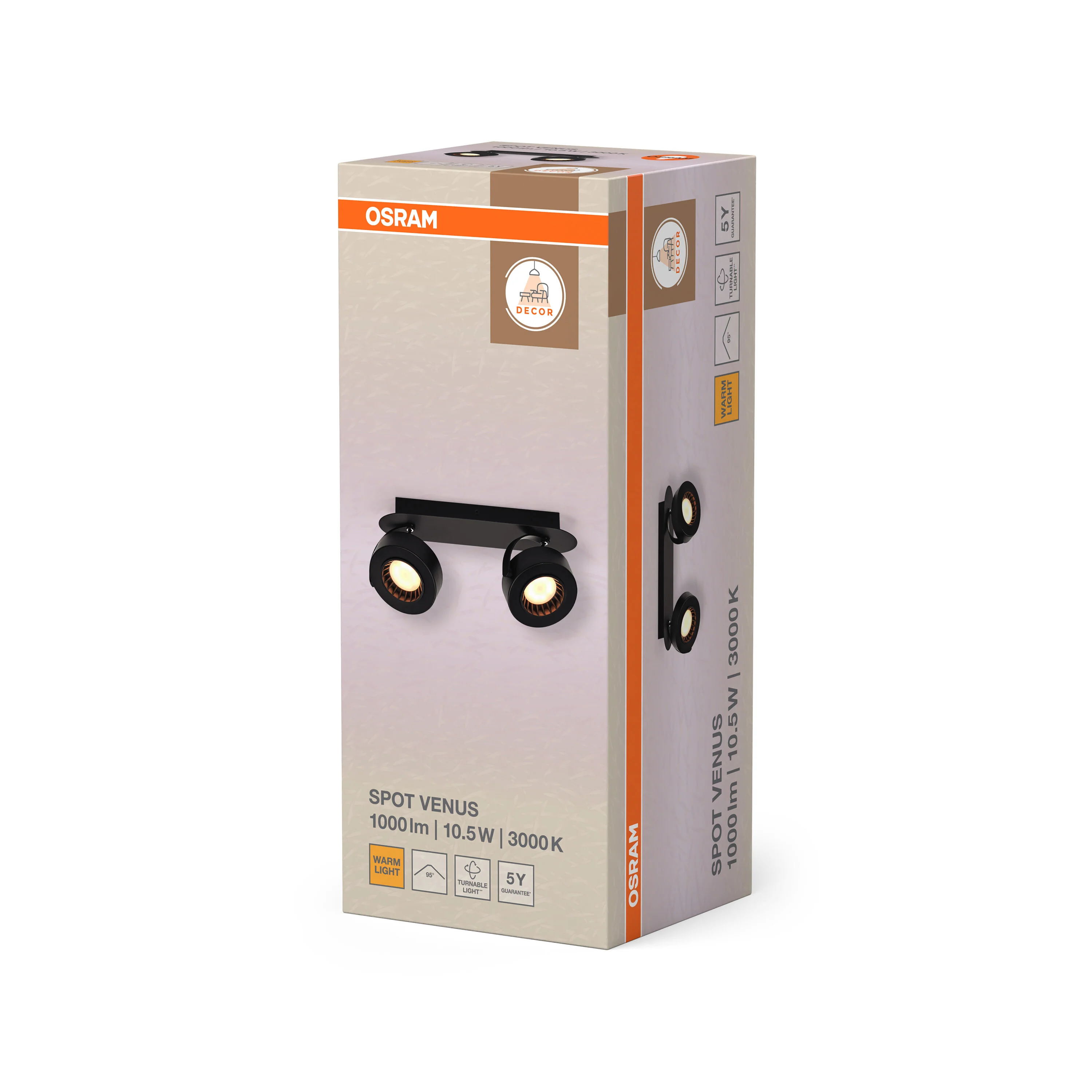 OSRAM Decor Spot Venus Black 1-Spot - Image 6