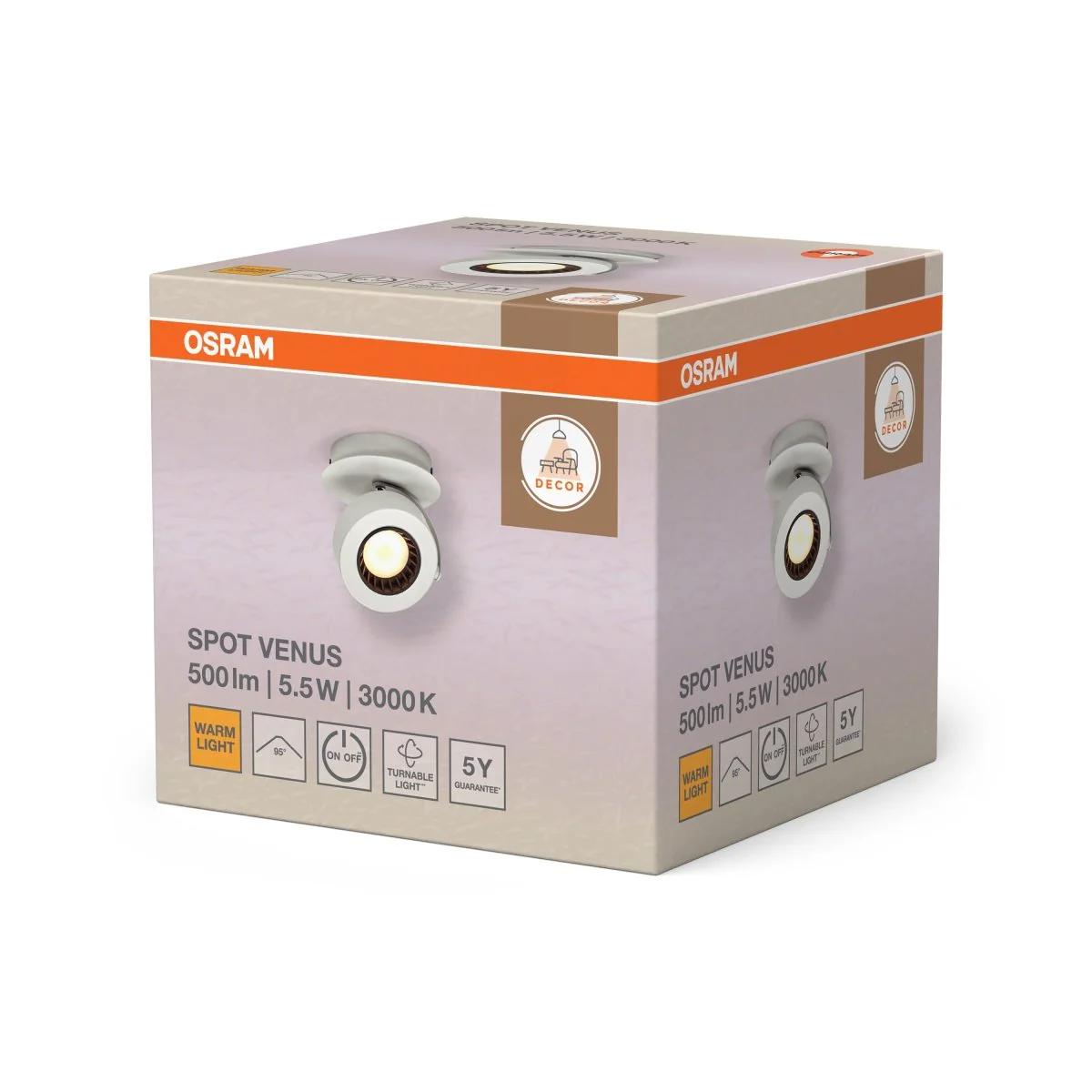 OSRAM DECOR SPOT VENUS WHITE 1-Spot - Image 2