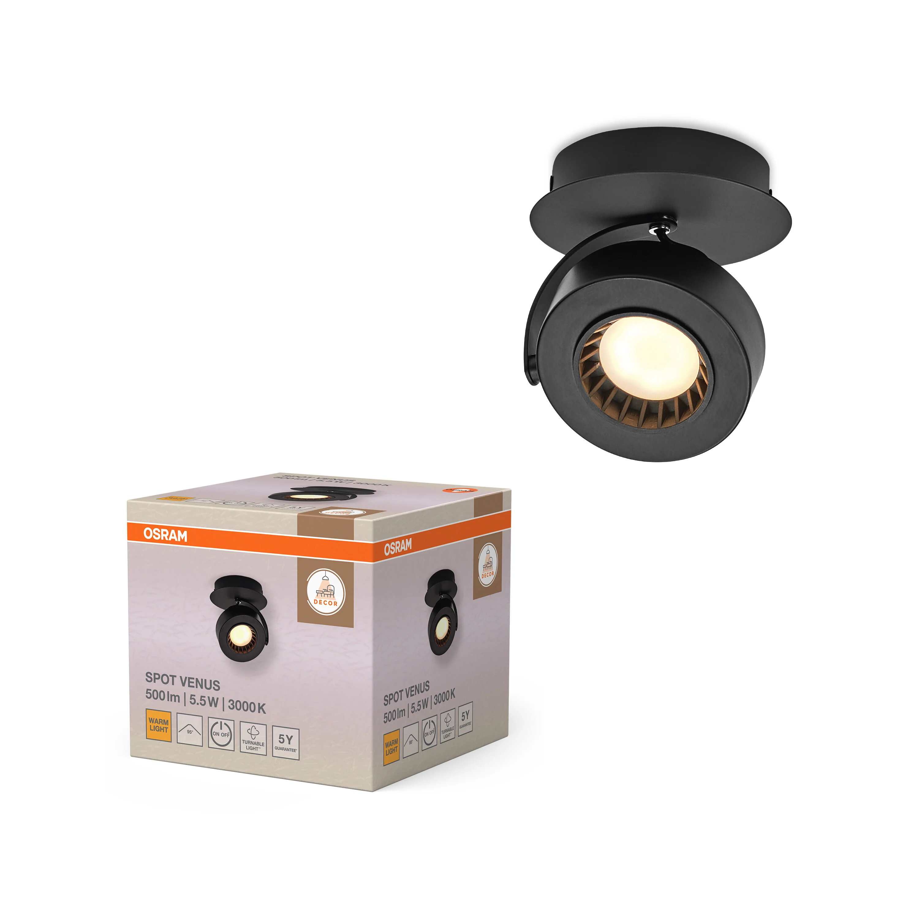 OSRAM DECOR SPOT VENUS WHITE 2-Spot - Image 5