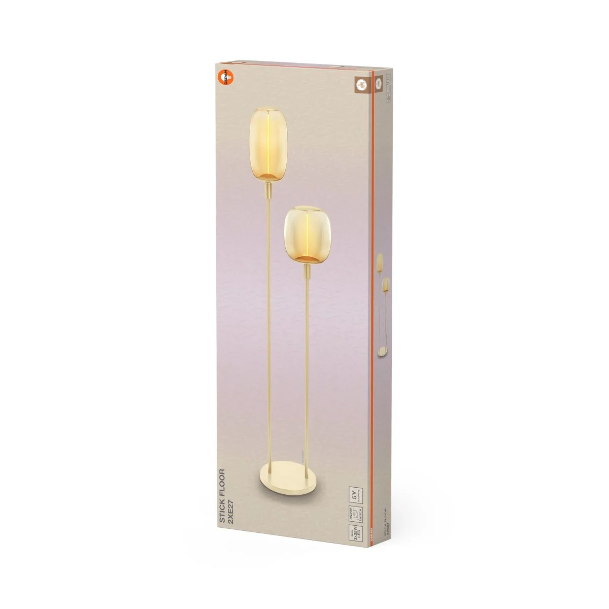 OSRAM Decor Stick Lampa stojąca  beżowa E27 - Image 2