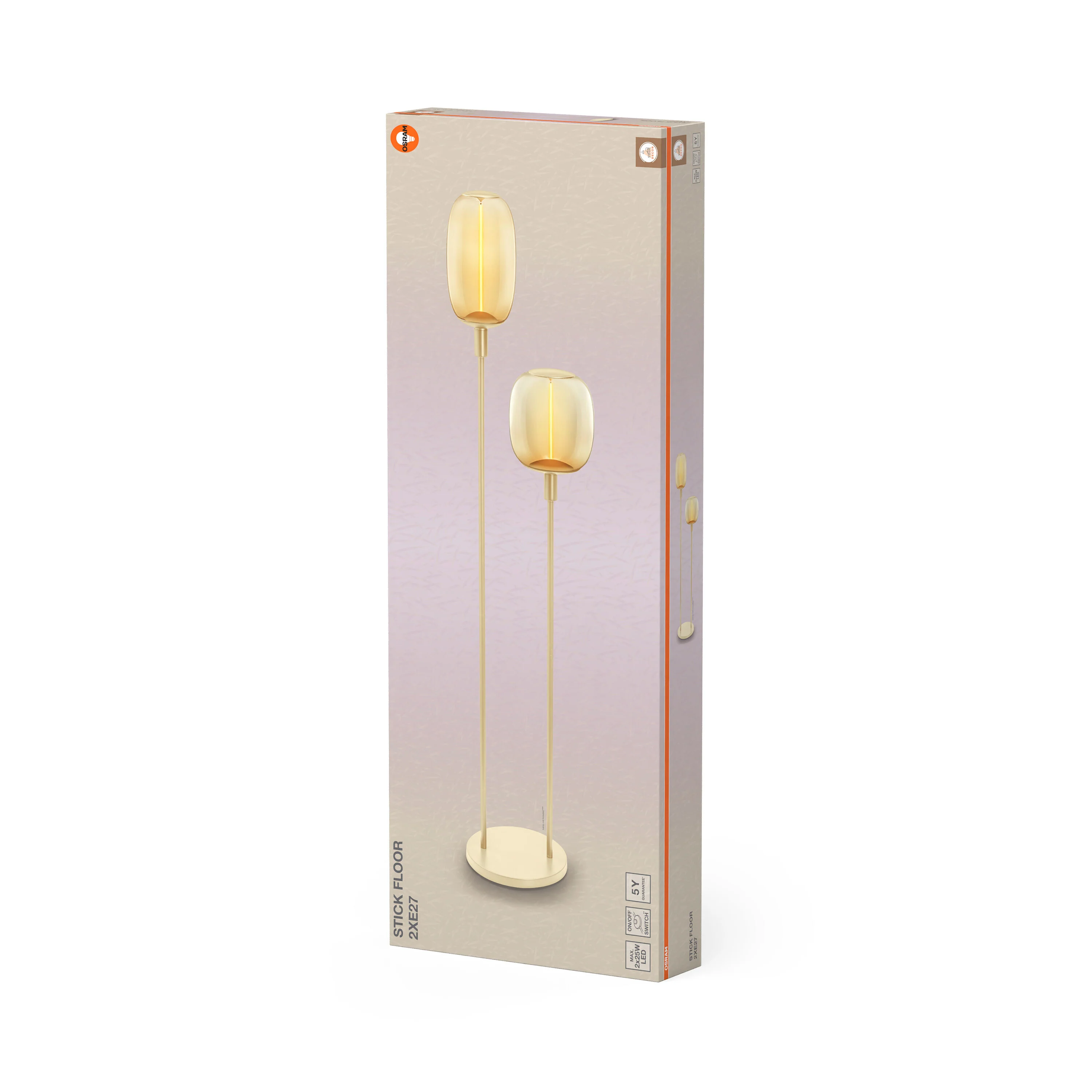 OSRAM Decor Stick Lampa stojąca  beżowa E27 - Image 6