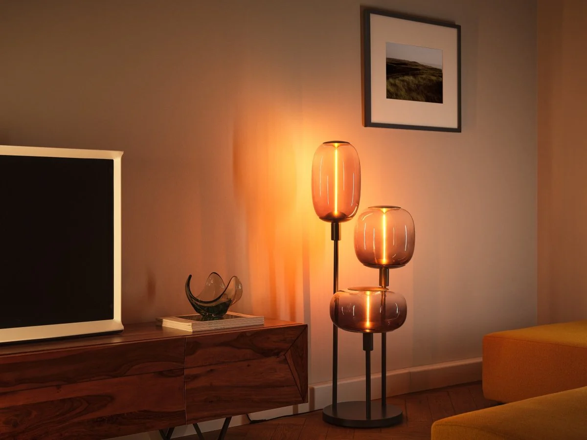 OSRAM Decor Stick Lampa stojąca  ciemnoszara 3XE27 - Image 8