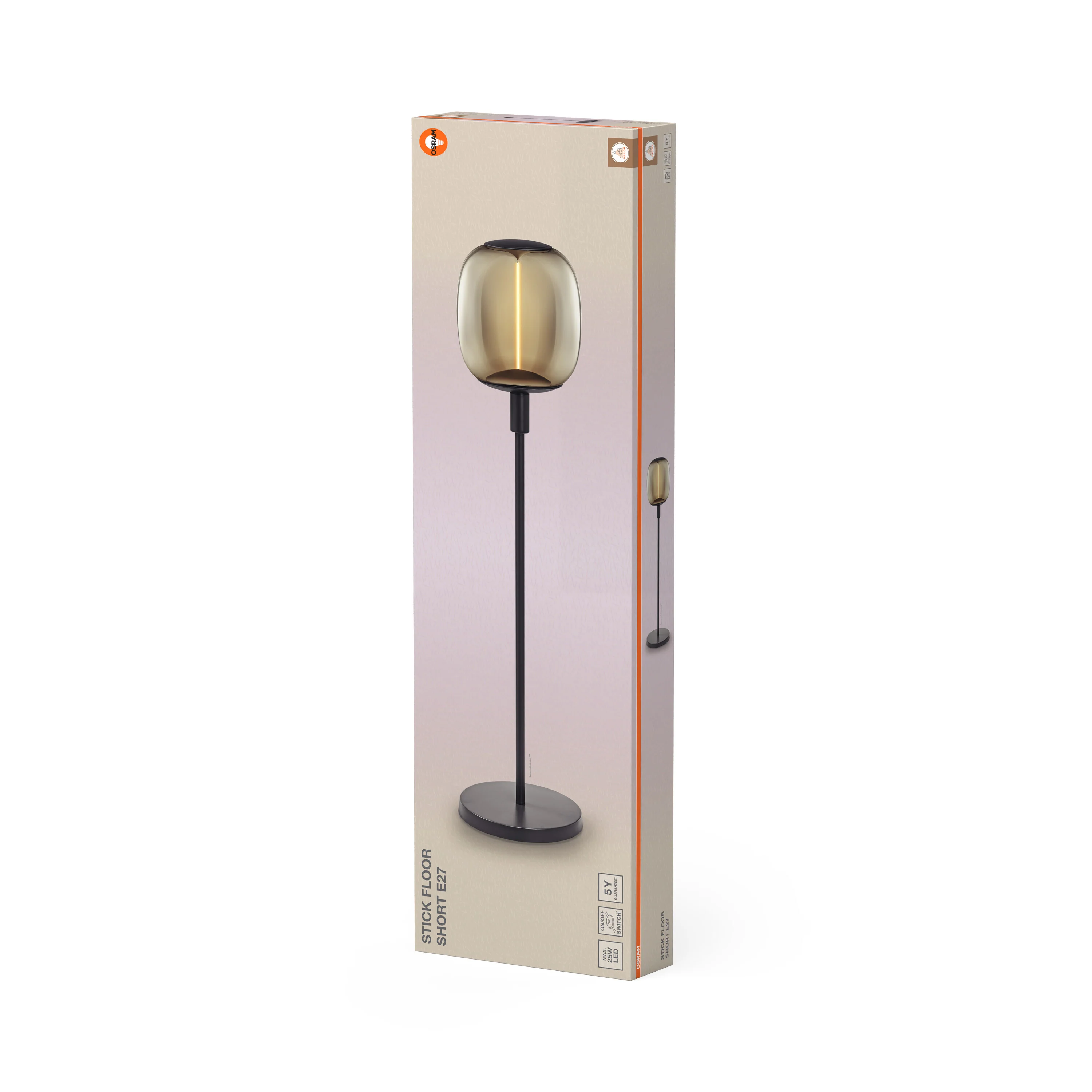 OSRAM Decor Stick Lampa stojąca  niska ciemnoszara E27 - Image 6