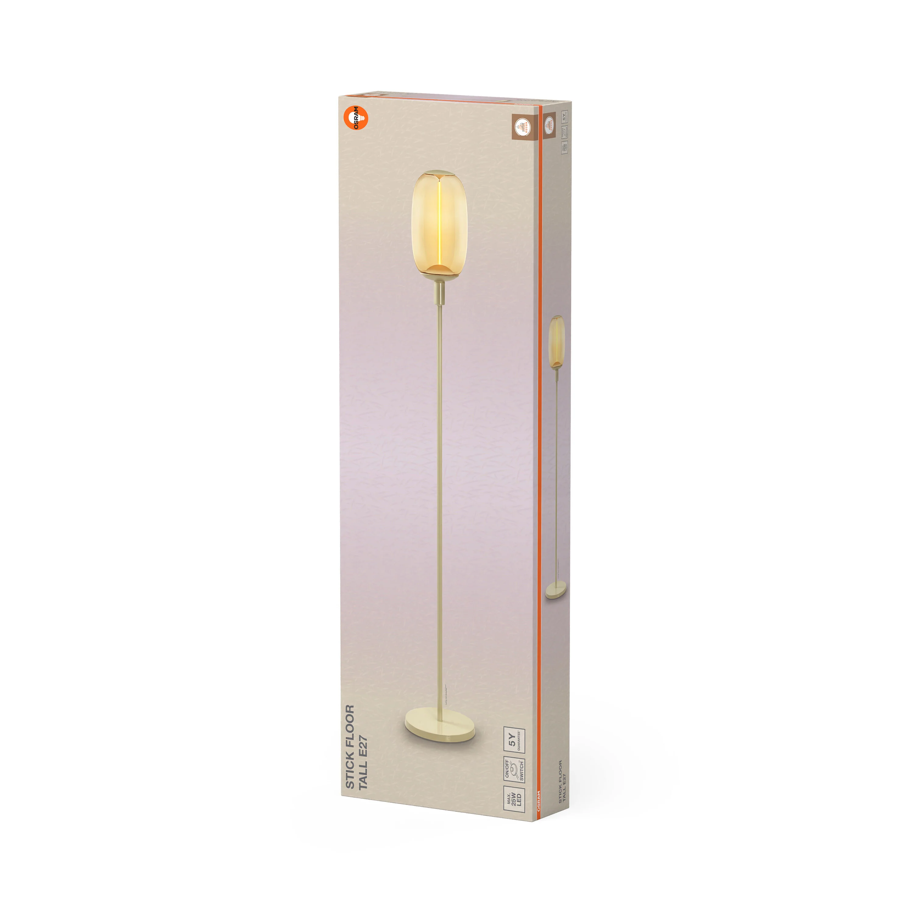 OSRAM Decor Stick Lampa stojąca  wysoka beżowa E27 - Image 6