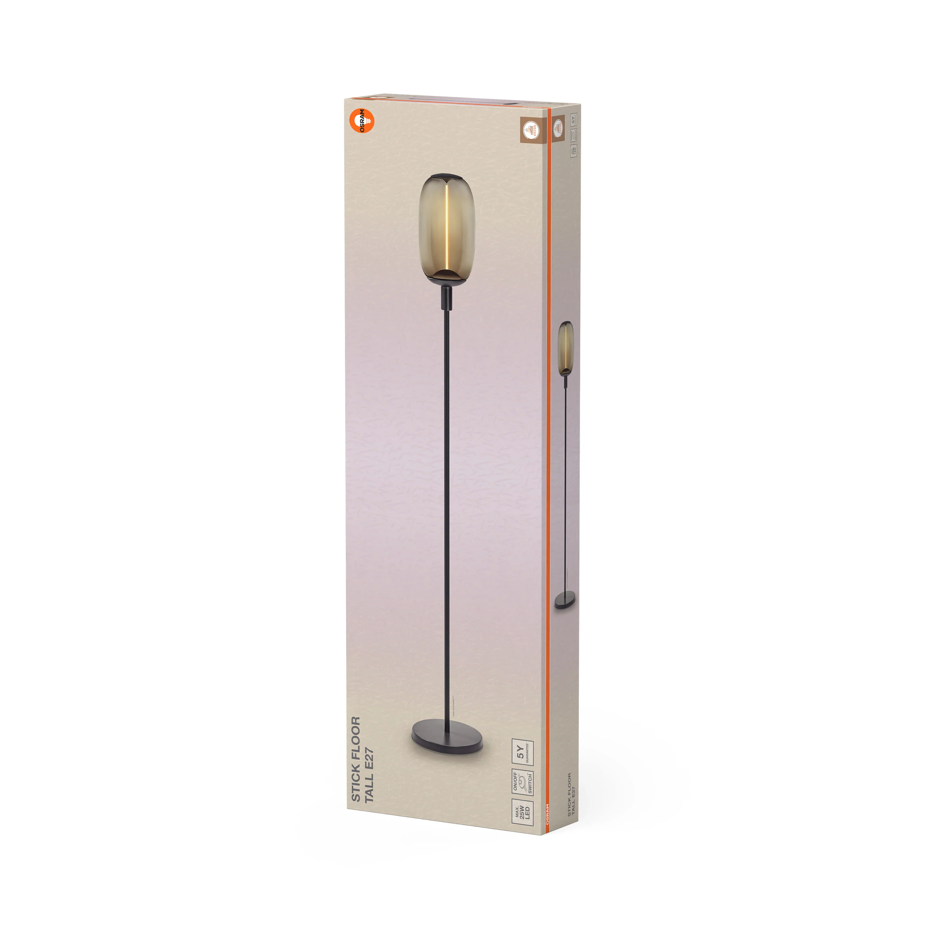 OSRAM Decor Stick Lampa stojąca  wysoka ciemnoszara E27 - Image 6