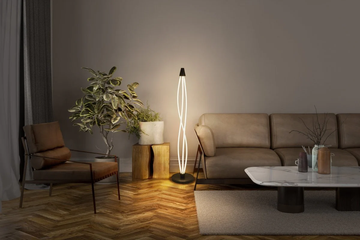 OSRAM Decor Swirl lampa stojąca 22W 830 Touch DIM - Image 5
