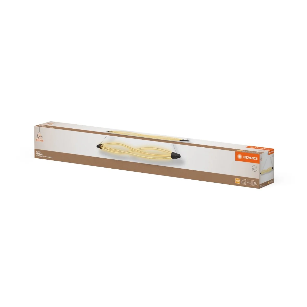 OSRAM Decor Swirl Wisząca 22W 830 Click DIM - Image 2