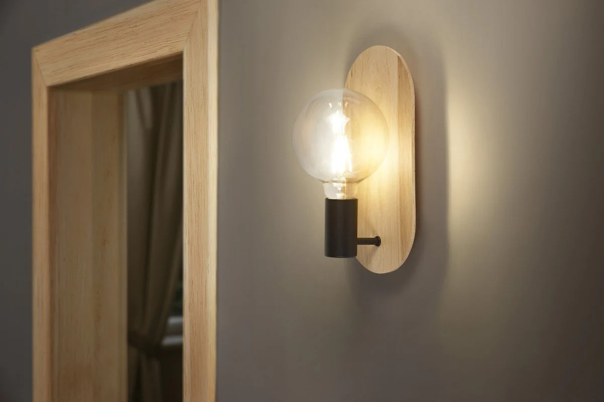 OSRAM Decor Wood Kinkiet E 27 - Image 4