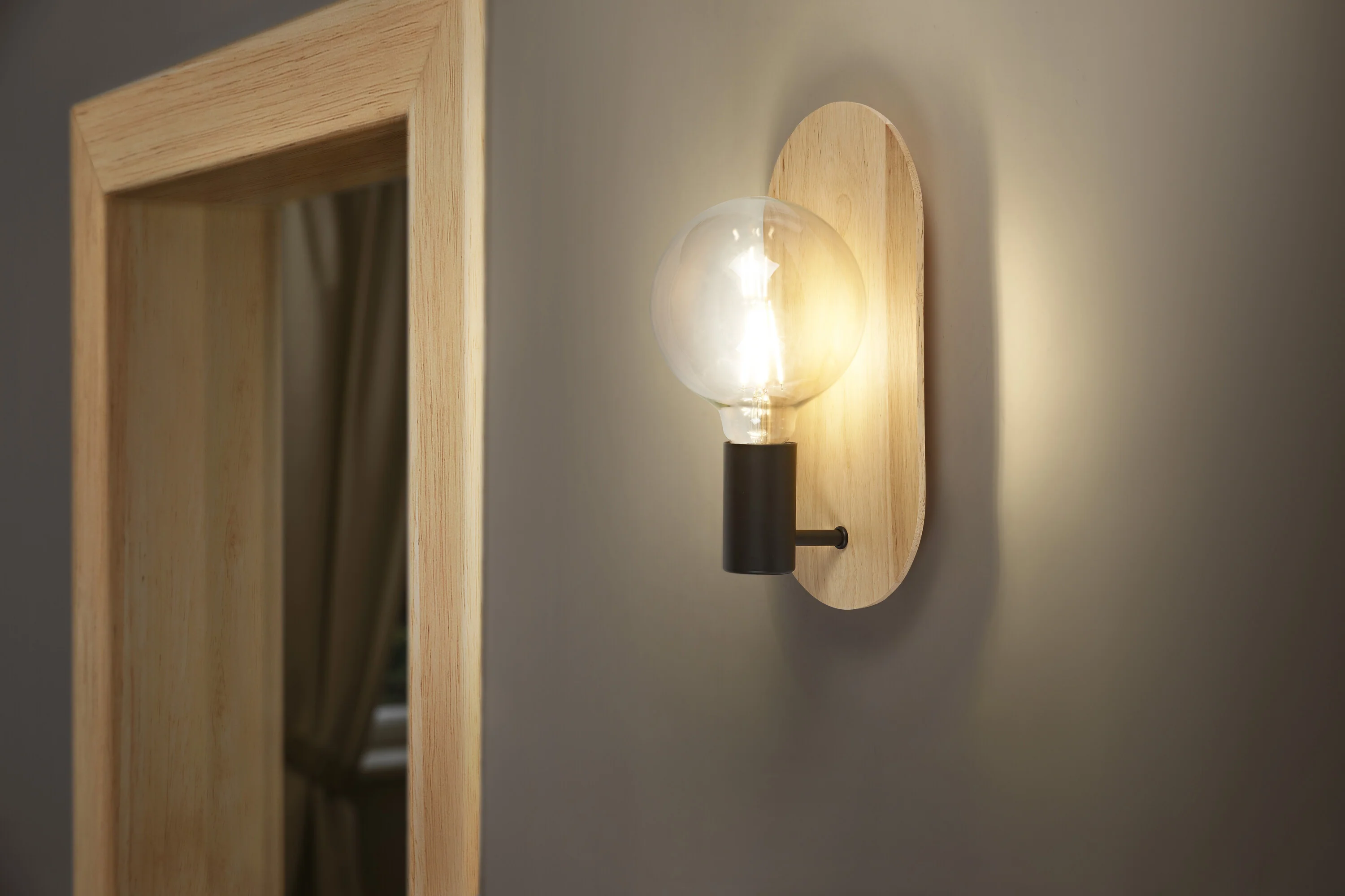 OSRAM Decor Wood Kinkiet E 27 - Image 9