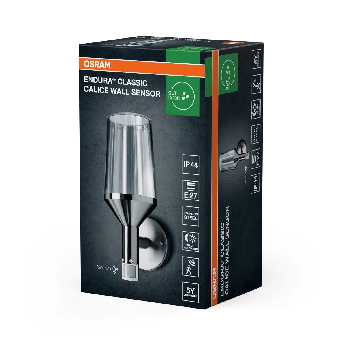 OSRAM ENDURA CLASSIC CALICE Kinkiet z czujnikiem E 27 - Image 2