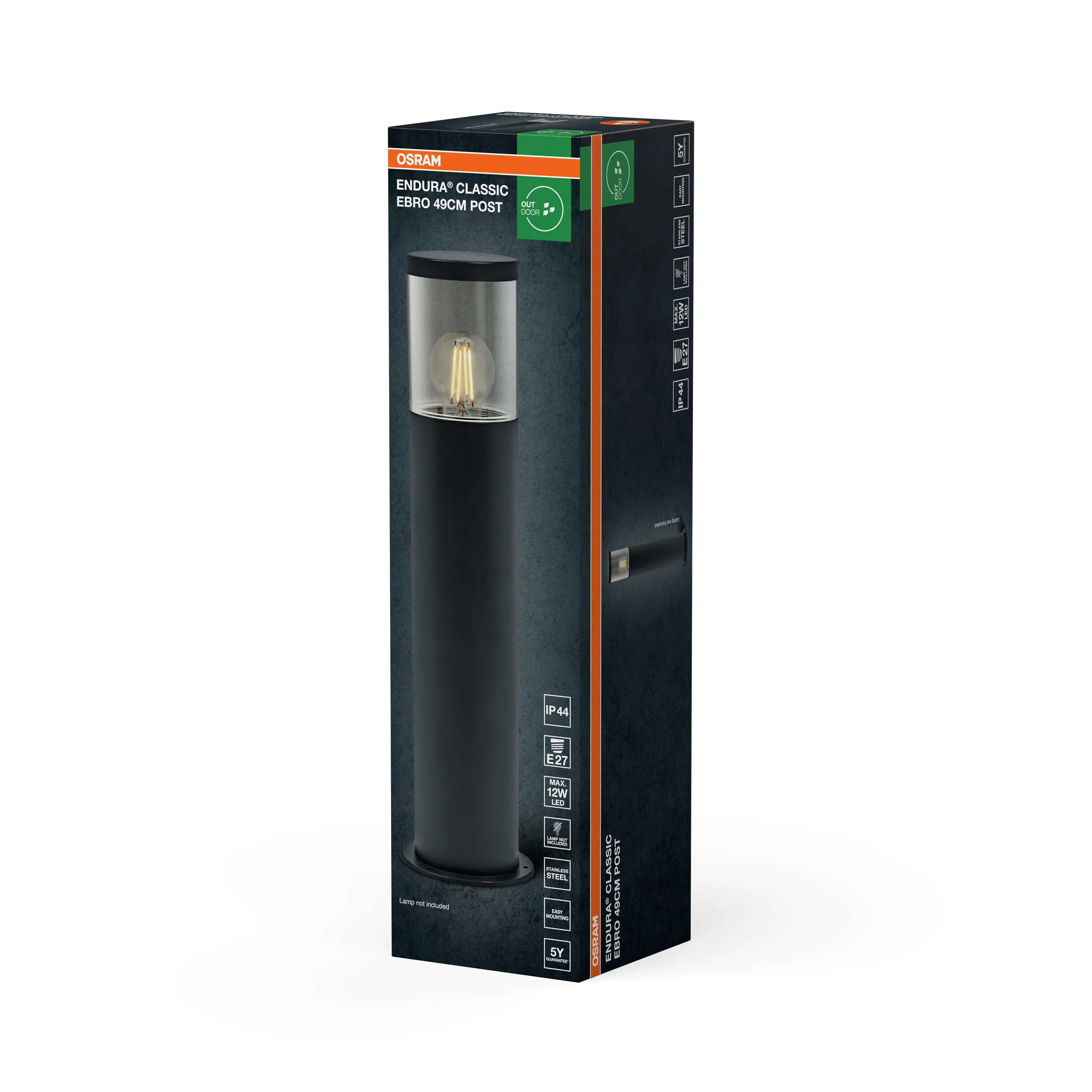 OSRAM Endura Classic Ebro E27 ciemnoszary - Image 6